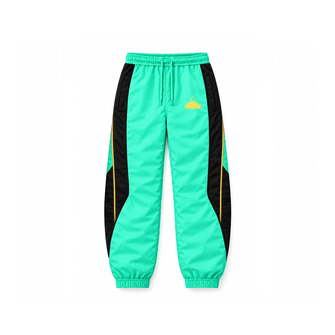 SKYPIEA PANTALON VERT / NOIR